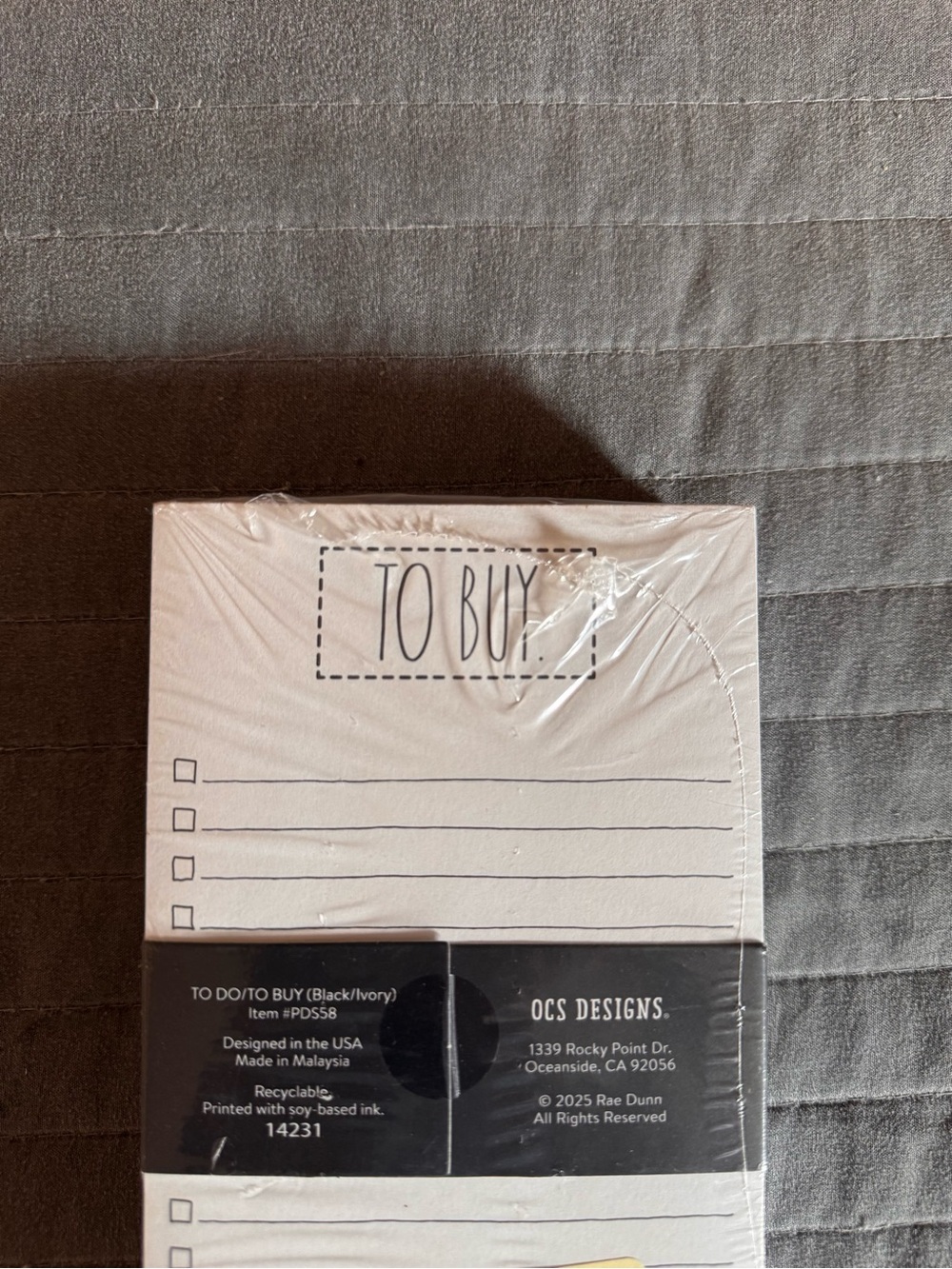 Rae Dunn Notepad Set - Picture 3 of 5